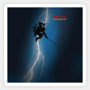 Snake-Eyes: The Silent Knight Returns Magnet